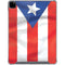 Puerto Rico Flag iPad Pro 12.9in (2020) Clear Case